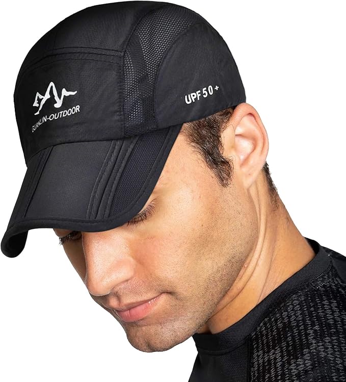 Buy ROWILUX Men's Foldable Lightweight Quick Dry Breathable Sports Mesh