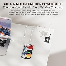 TEMI Small Computer Desk Folding Table - No