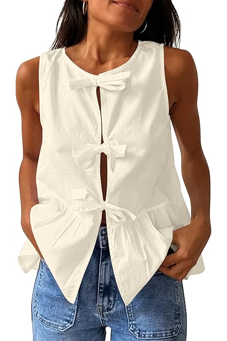 cute shirts that tie in the front