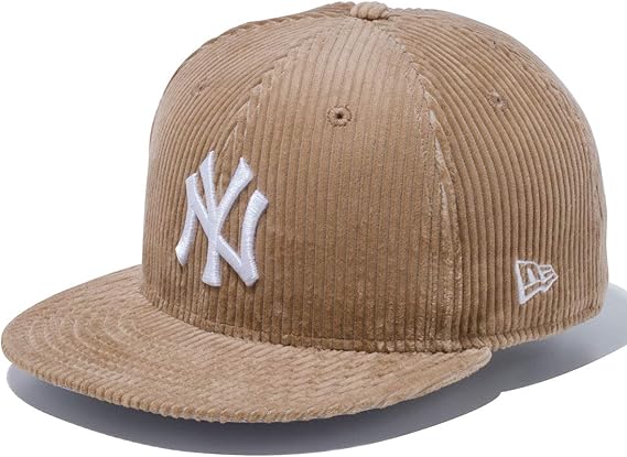 Amazon Co Jp ニューエラ New Era ニューエラ New Era キャップ コーデュロイ ニューヨーク ヤンキース 9fifty アジャスタブル サイズ調整 ベージュ Free 約57 7 61 5cm サイズ調整可能 服 ファッション小物