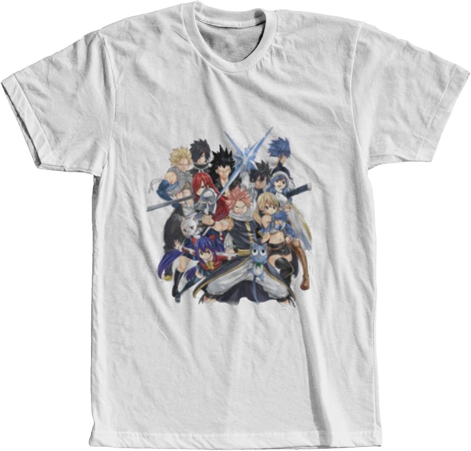 ETFDCDFEW Women's Fairy Tail Merch Anime Characters T Shirt Hoodie