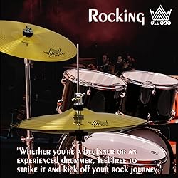 ULUOBO Cymbal Pack, Cymbal Set for Drums, Drum Set