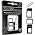iSYFIX SIM Card Adapter Nano Micro - Standard 4 in 1 Converter Kit with Steel Tray Eject Pin