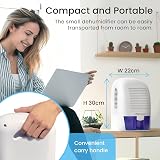 Pro Breeze Dehumidifier 1500ml Portable for Damp Mould 220 sq ft view 7