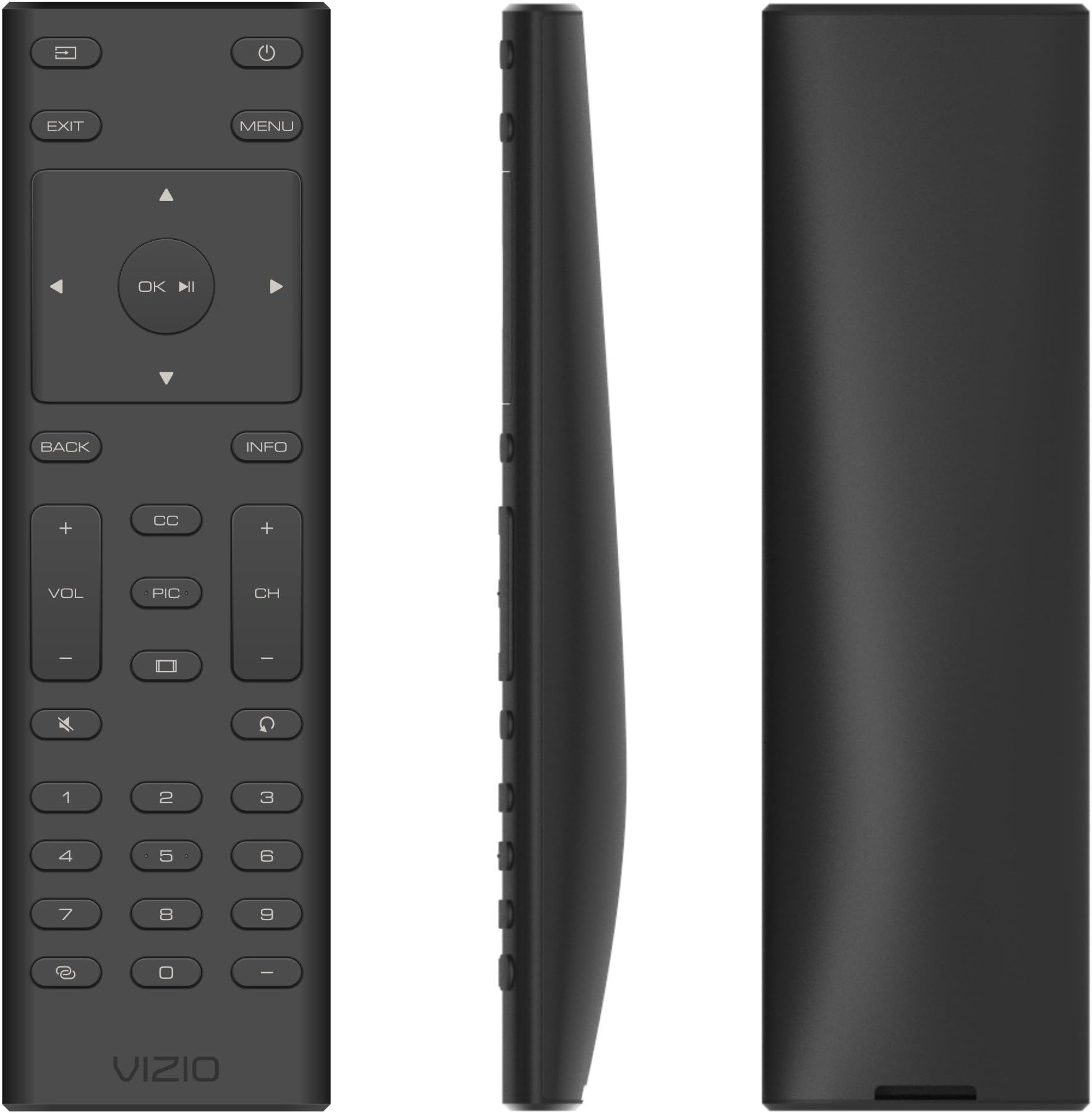 New Replaced Vizio XRT135 Remote Control for Vizio TV P55-E1 P60-E1 M70-E3 P75-E1 P55E1 P60E1 M70E3 P75E1 E50-E1 P65-E1 E75-E3 M70-E3 P75-E1 M50-E1 M75-E1