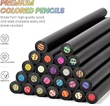 Maqhpu Rainbow Pencils 12 Color Set Kids Art Supplies for Girls view 5