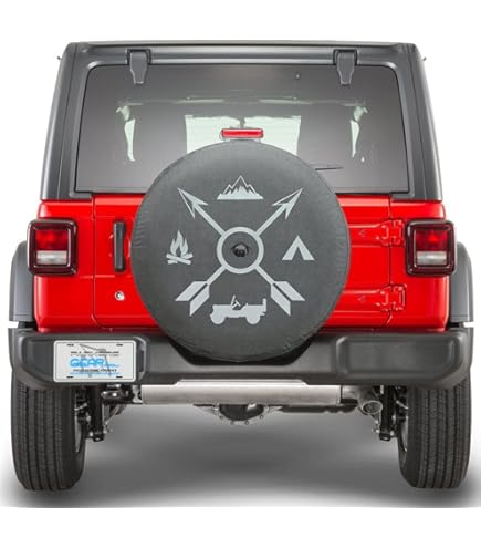 JEEP JL WRANGLER タイヤカバー Mopar 82215444AB Amazon | Mopar 82215444AB ラングラー ロゴ 布製スペアタイヤ