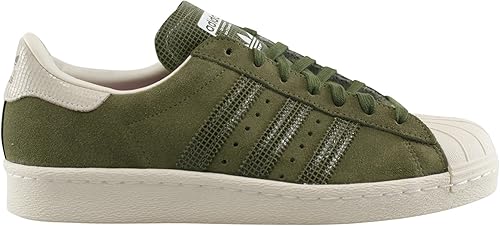 superstar 80s olive suede