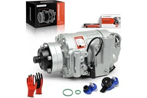A-Premium A/C Compressor with Clutch Compatible with Audi Q7, A6, A6 Quattro, A8 Quattro, Allroad Quattro, R8, RS4, RS5, S4, 