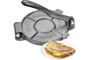 Tortilla Press,Tortilla Maker, Dough Press,Flour Tortilla press, Rotis Press, Quesadilla,Tortilla Makers ((7.5 inch))