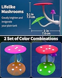 Uniclife Betta Mushroom Hammock Soft Aquarium Rest