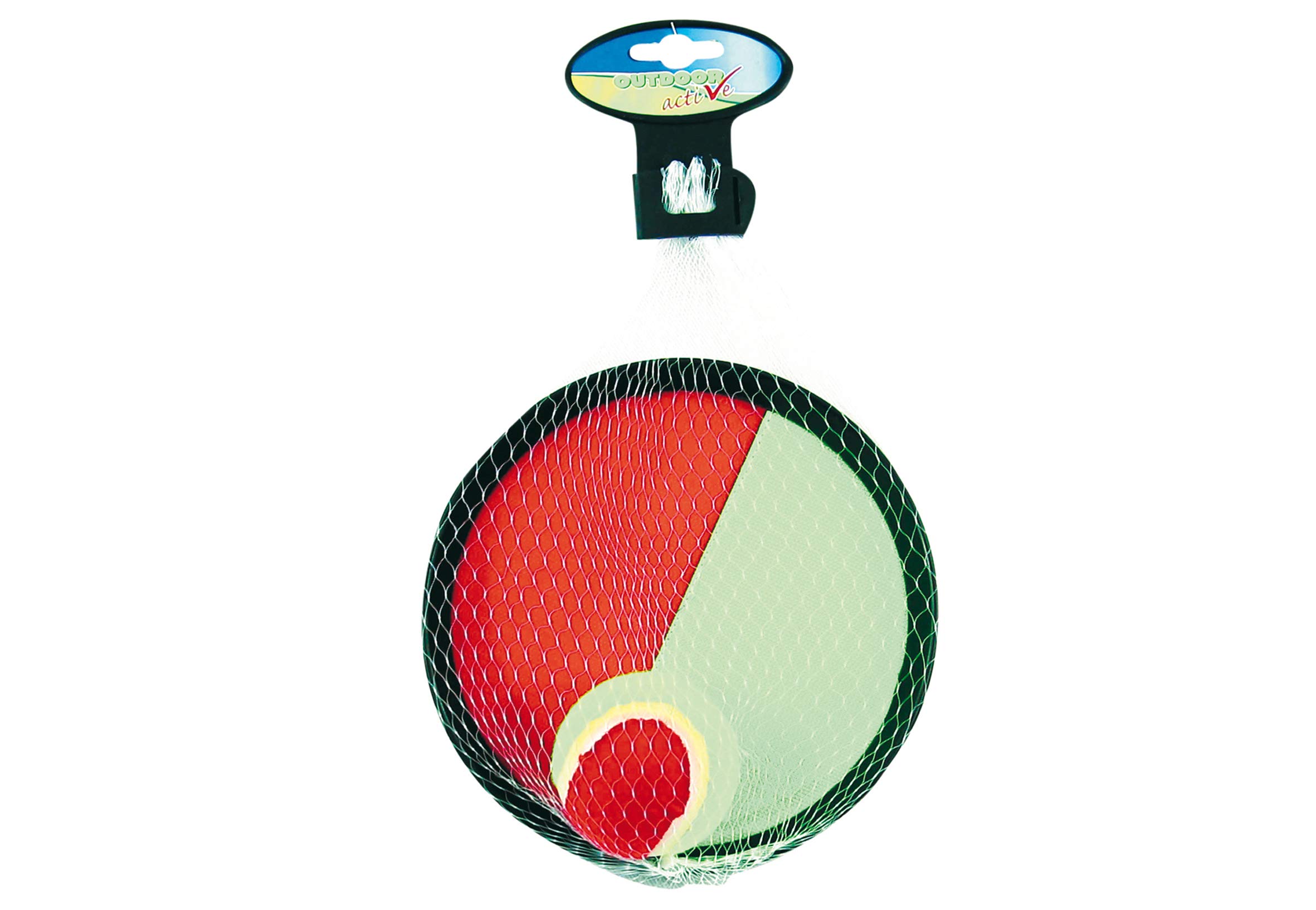The Toy Company Outdoor Active with Velcro Catch Ball Game, Diameter 19 cm