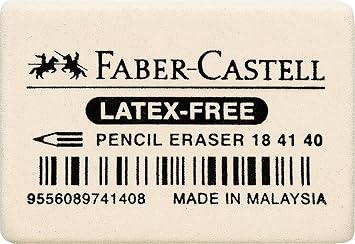 Faber-castell Natural rubber eraser 7041-40 (9556089741408)