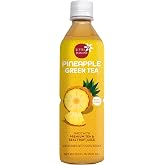 Little Jasmine Pineapple Green Tea, Sweetened with Cane Sugar, Real Fruit Juice, No Artificial Flavors 16.9 Fl Oz (Pack of 12)