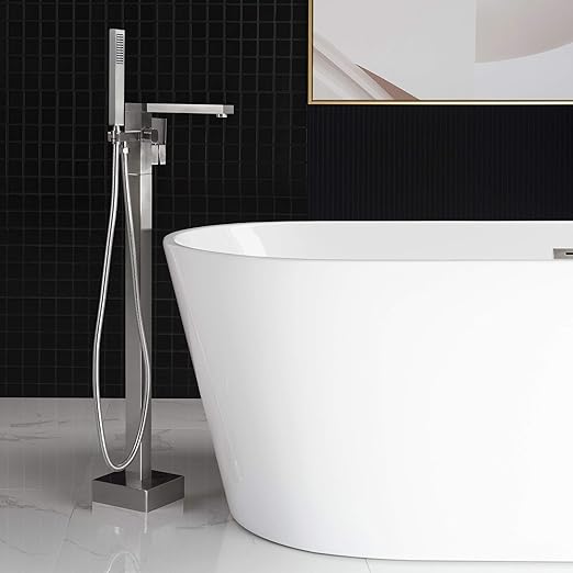 Woodbridge Freestanding Tub Filler Single Handle Floor Mounted