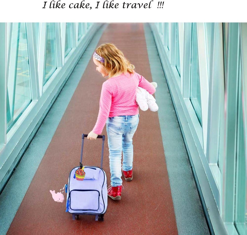 Luggage Tags for Kids Suitcase Luggage Labels PVC with Cartoon - Image 4