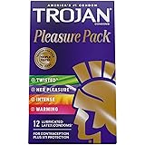 Trojan Pleasure Variety Pack Lubricated Condoms