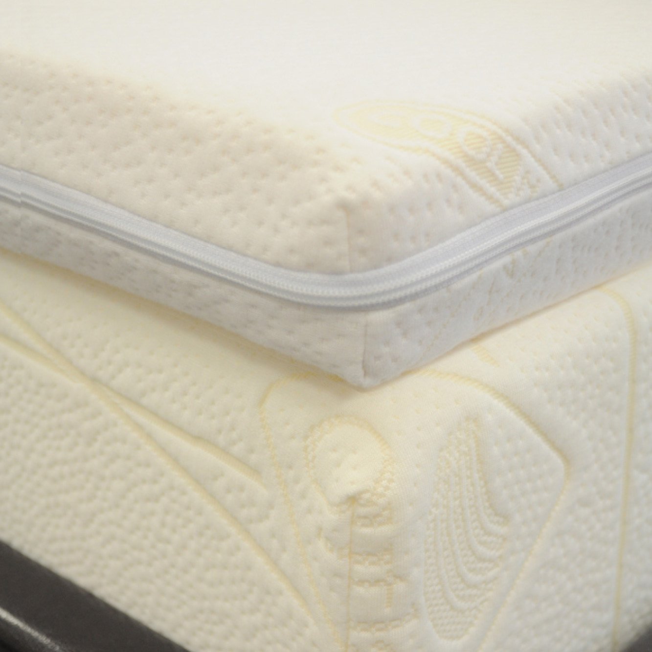 Memory Foam Warehouse? - 6FT6 Double 6.6cm (6") 66kg - Memory Foam Mattress  Topper - Including FREE Coolmax? Cover - 166cm x 6cm x 6.6cm