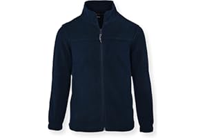 Swiss Alps Girls Full Zip Polar Fleece Jacket With Pockets