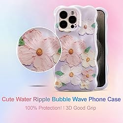 UEEBAI Ripple Case for iPhone 12 Pro Max, Cute