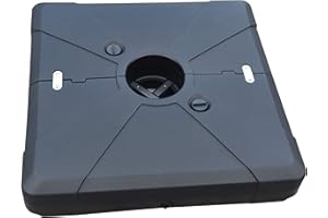 PURPLE LEAF Offset Umbrella Base PL210UM Cantilever Umbrella Base, 36.61'' X 36.61''