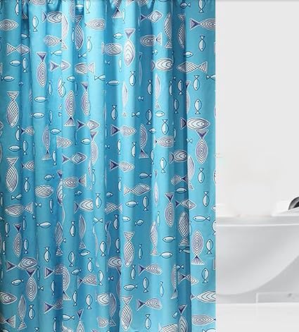 Amazon Com Mytodo Modern Durable Fabric Bath Curtain Waterproof
