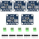 5PCS INA219 High Precision I2C Bi-Directional DC Current Sensor Module, 0-26V Voltage Power Monitor Breakout Board for Ar duino Rasp Berry P i DIY