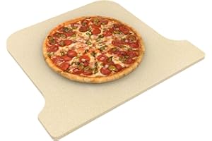 BMMXBI Cordierite Stone Baking Board Replacement for Ooni Koda 16 Gas Pizza Oven, Pizza Stone for Ooni Pizza Oven, Pizza Baking Board Replacement for Ooni Koda 16, Ceramic Baking Stone Accessories