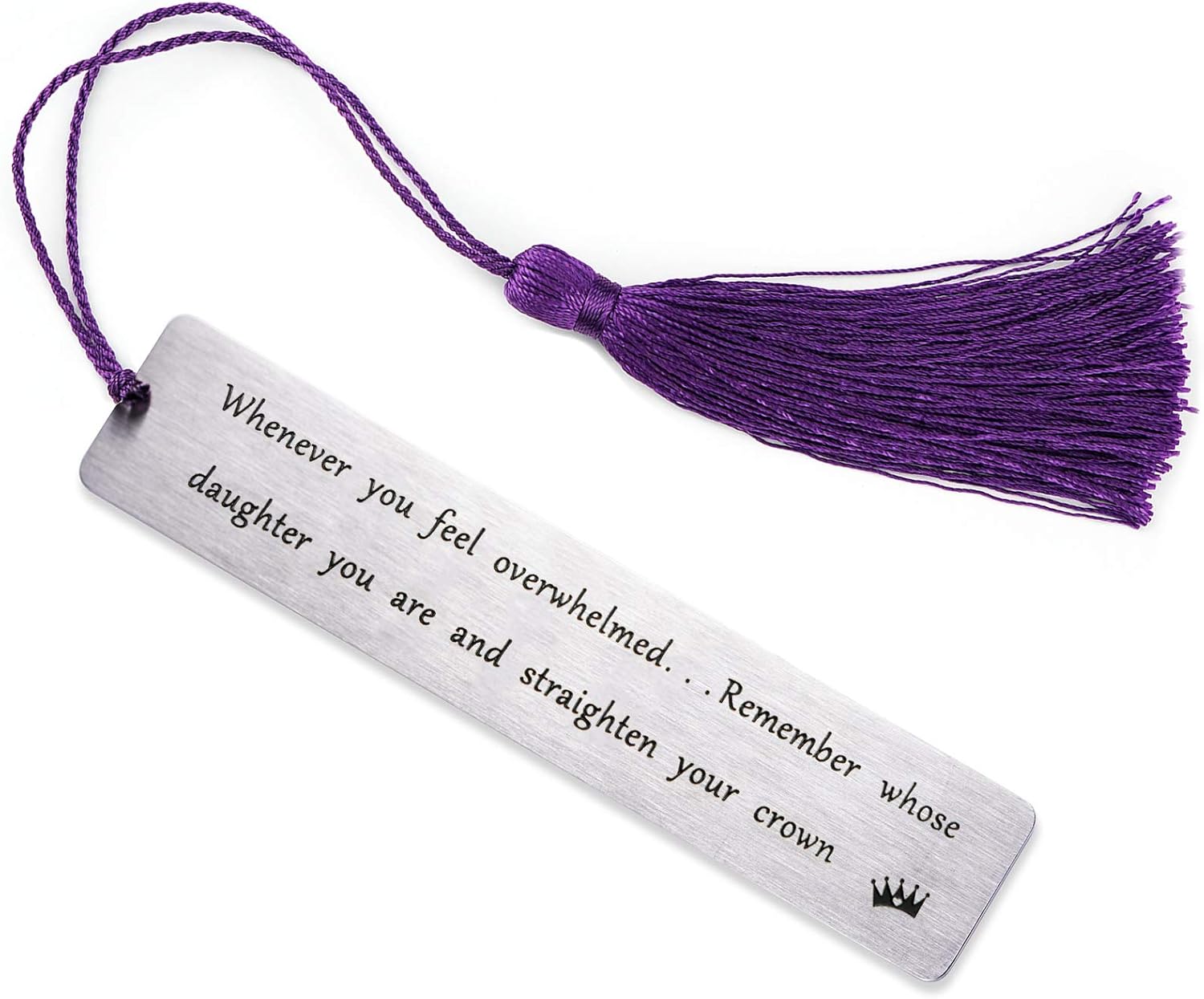 Whenever You Feel Overwhelmed Remember Whose Daughter You Are Bracelet