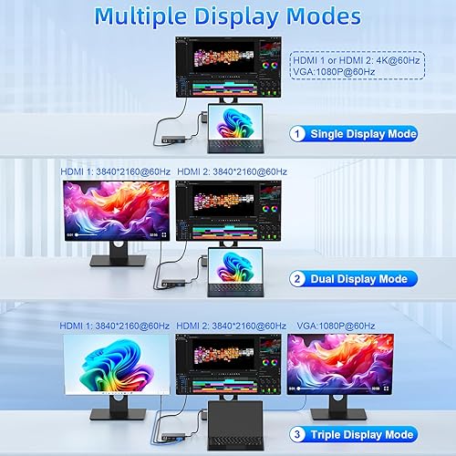 Microsoft Surface Dock 2 - 11-in-1 Triple Display Docking Station With 4K HDMI, For Surface Pro/Laptop/Go/Book
