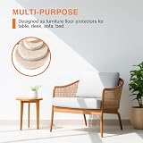 Hynec Technologies Felt Furniture Pads 106 Pcs 7 Sizes Beige Floor Protectors view 6
