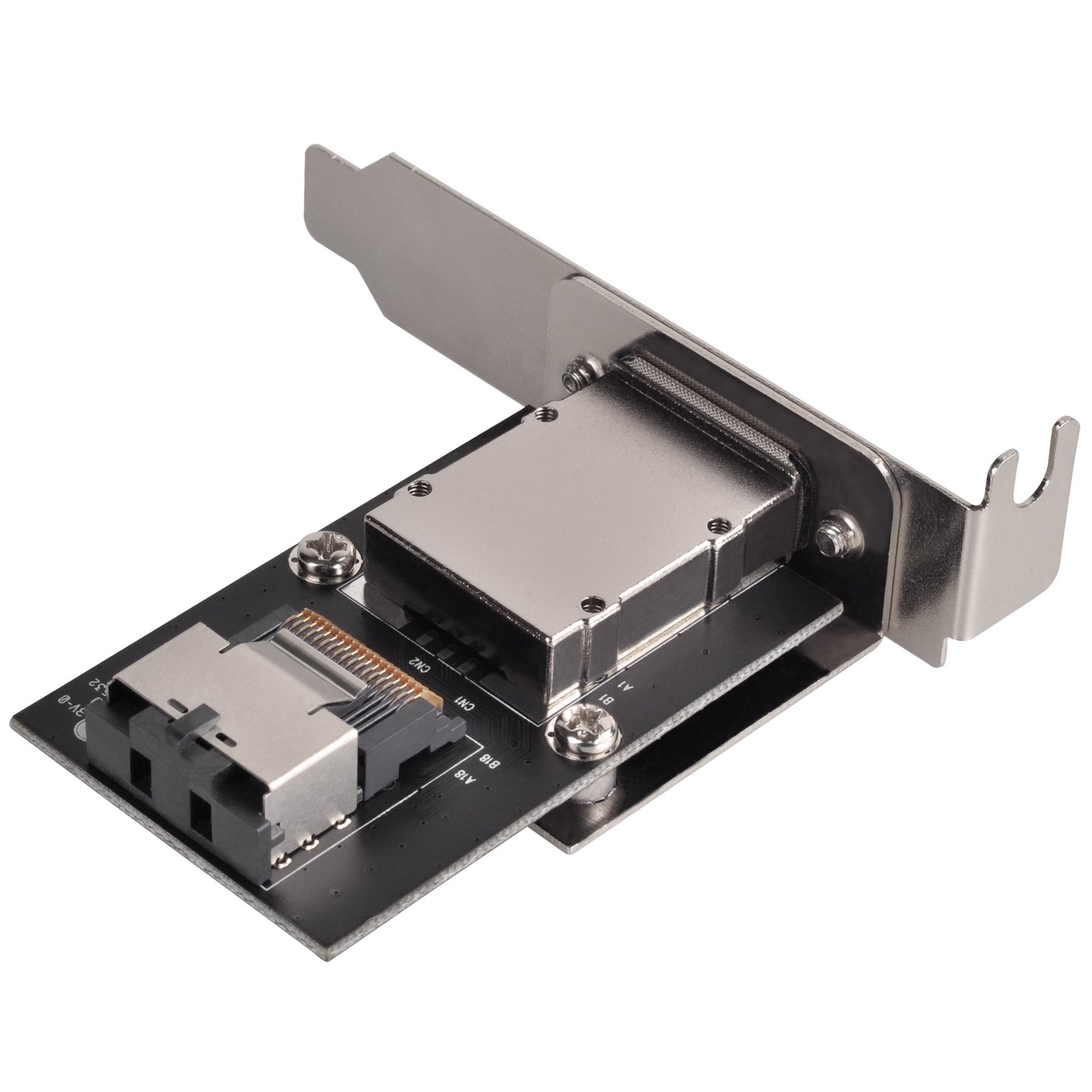 SilverStone SST-SA011 - Internal Mini SAS 26pin SFF8087 to External 36pin SFF8088 om PCI-E Card Bracket