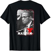 Malcolm X_001_Back Printed T-Shirt