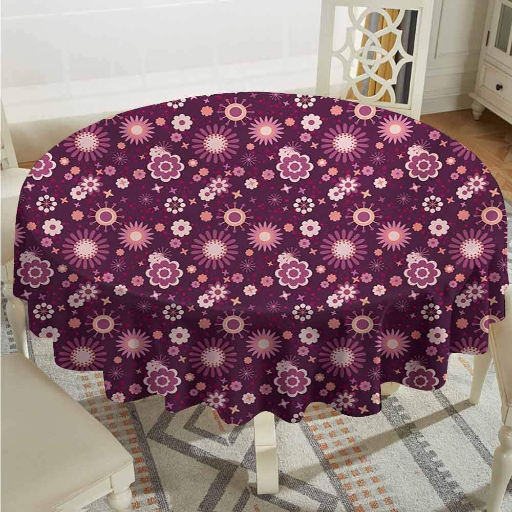 Best Purple And Teal Flowers Arrangement For Dining Table