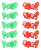bylikeho 5 Pair Rod Clips,Door Lock Rod