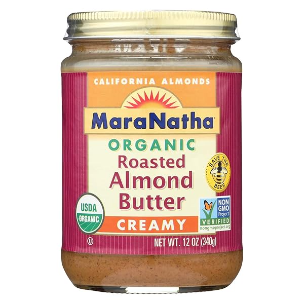 MARANATHA ALMOND BTR,OG2,RSTD,CREAMY 12 OZ (PACK OF 6)