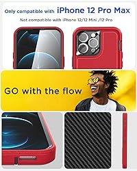 AICase for iPhone 12 Pro Max Case Built-in