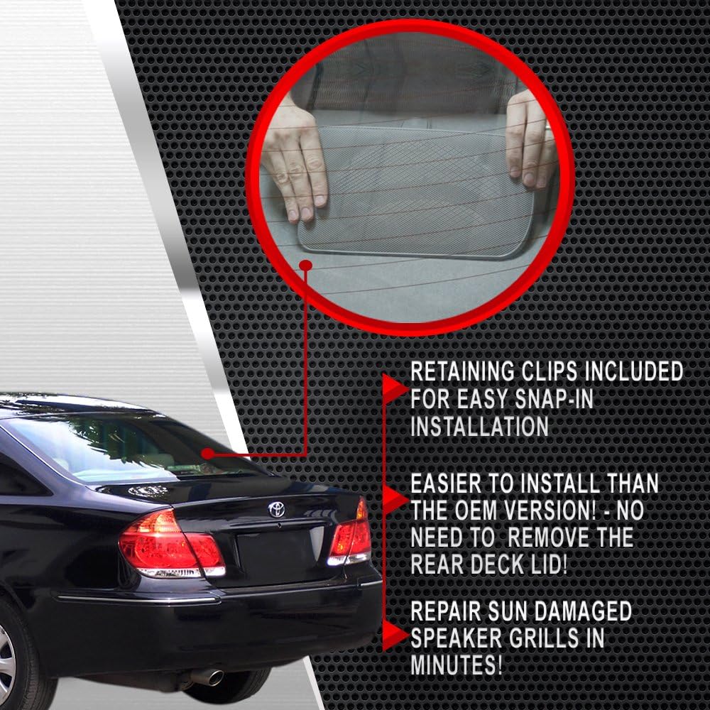 2006 camry rear speaker replacement