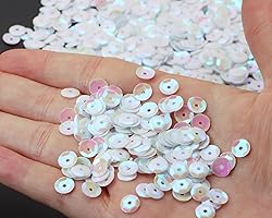 Penta Angel Loose Sequins 4000Pcs 6mm Round