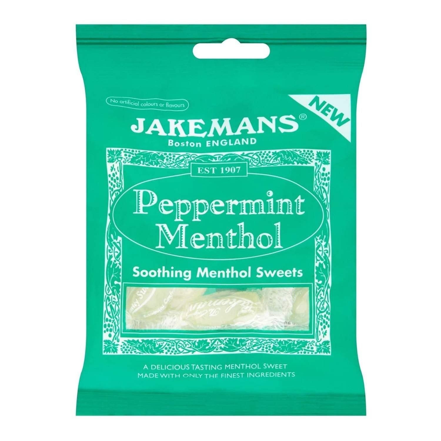 Jakemans Peppermint Menthol, 100g