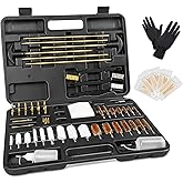 KLOLA Gun Cleaning Kit Universal, Rifle Cleaning Kit with Case Gun Cleaning Kit Rifle and Shotgun Gun Accessories Brushes for