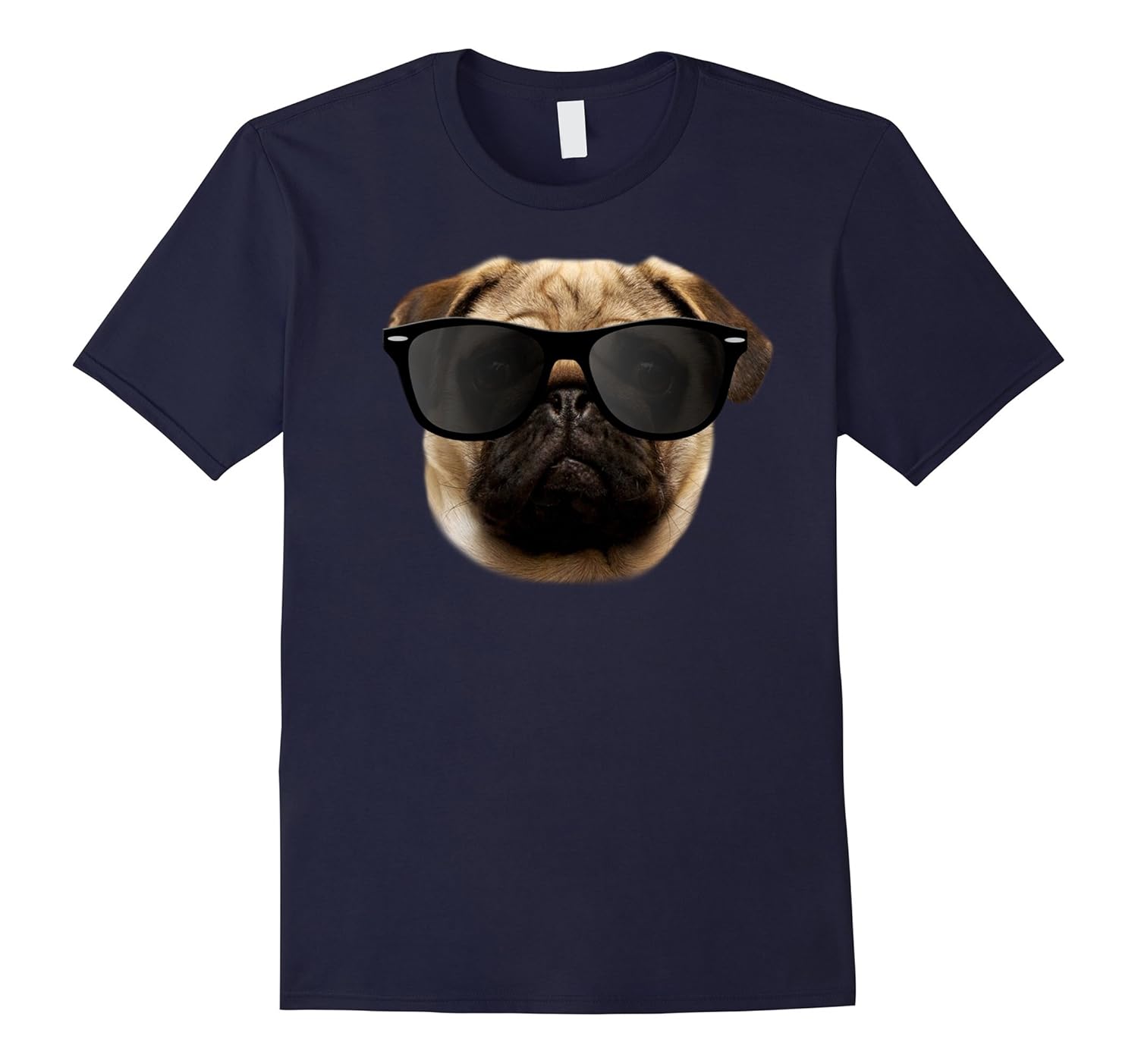 Funny Pug T Shirt - Cool Pug - Pug Gift for Boys & Girls-Rose