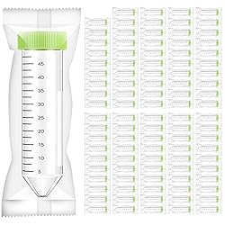 HKJWYES Centrifuge Tubes 50mL,Sterile Individually