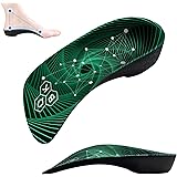 Plantar Fasciitis Orthotic Shoe Insoles, QBK High Arch Support Inserts for Dispersal Heel Pressure and Pain Relief