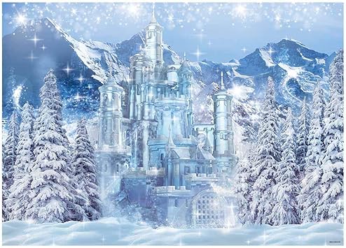 frozen snow castle