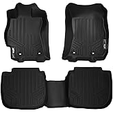 SMARTLINER Custom Fit Floor Mats 2 Row Liner Set for 2015-2019 Subaru Legacy
