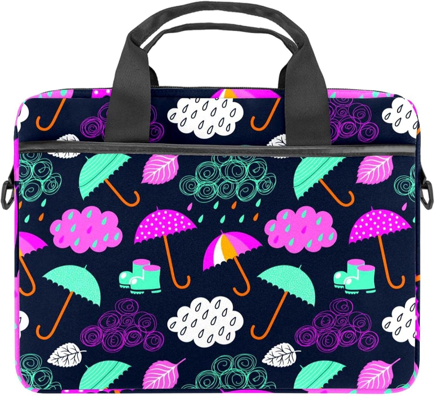 Umbrellas Pattern Laptop Sleeve Compatible with 13.414.5 inch MacBook