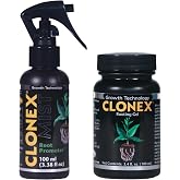 Clonex Mist 100ml and Clonex Gel 100ml Propagation Combo | Use both Clonex Gel &amp; Mist On Plant Cuttings To Promote Fast Root Initiation &amp; Development
