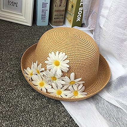 Amazon Co Jp Bemotion 子ども用麦わら帽子 ストローハット キッズ 可愛い 折りたたみ 女の子用 夏 海 旅行 紫外線対策 おしゃれ 選べる ５ カラー 頭回り51 53cm 子どもを日差しから守る ナチュラル ベビー マタニティ