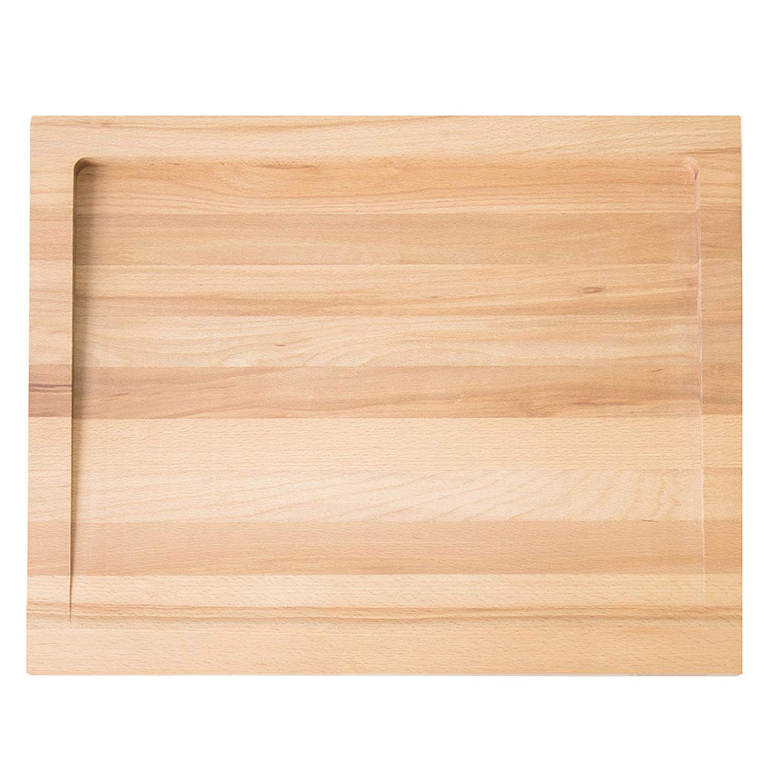 Naturehome la Tabla de Cortar Madera Grande Haya 50x40x4 cm